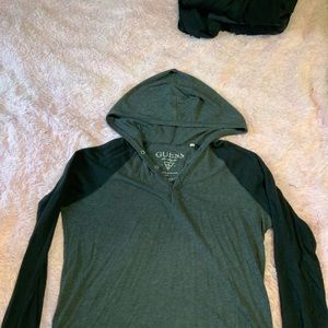 Guess Thin Pullover Hoodie